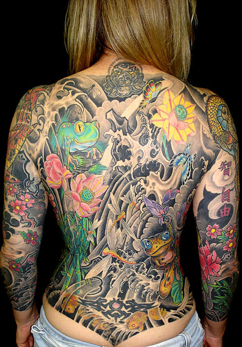 Art Of Female Tattoo