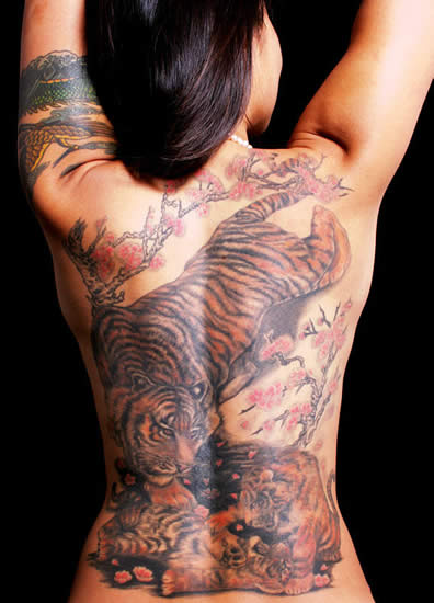 Art Of Female Tattoo