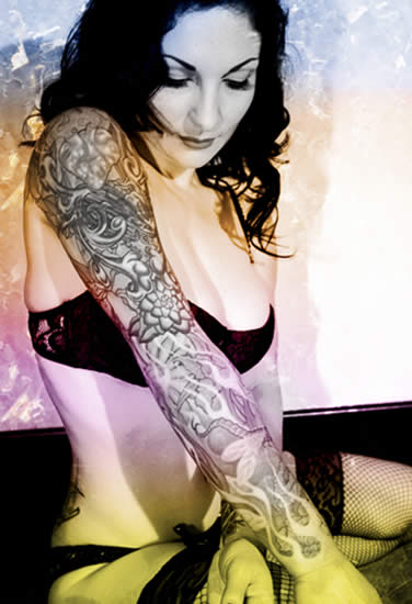 Art Of Female Tattoo