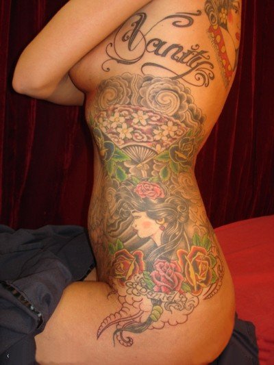 Art Of Female Tattoo