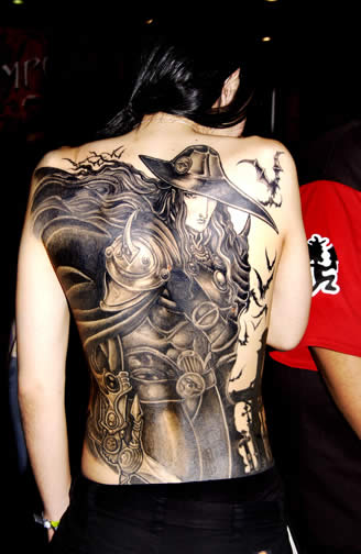 Art Of Female Tattoo