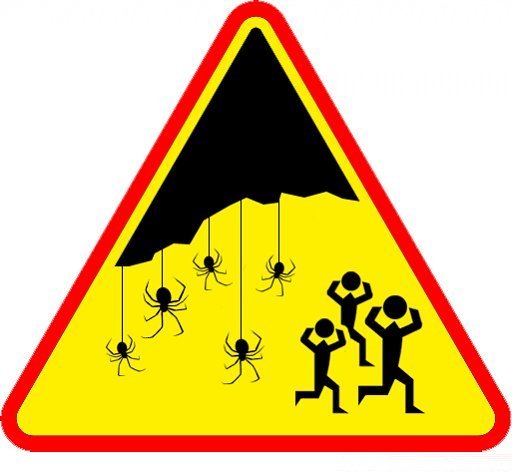 Warning! Evil Spiders