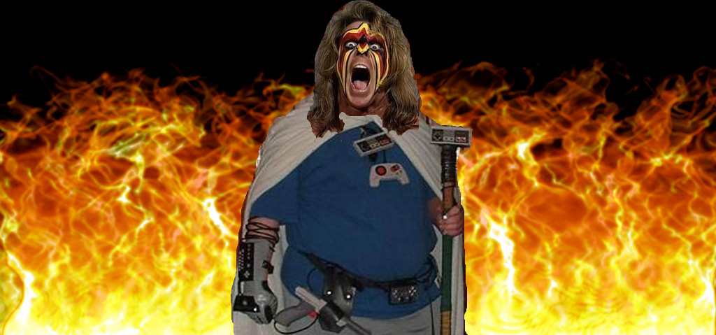 What happens when you combine a Nintendo Nerd, and  The Ultimate Warrior? This!