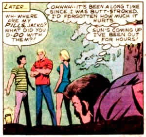 Unintentionaly funny comic book panels.