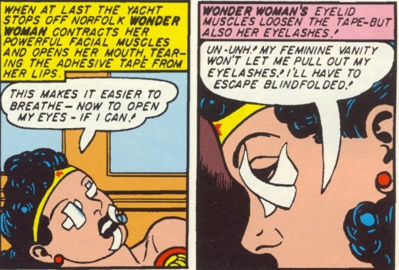 Unintentionaly funny comic book panels.