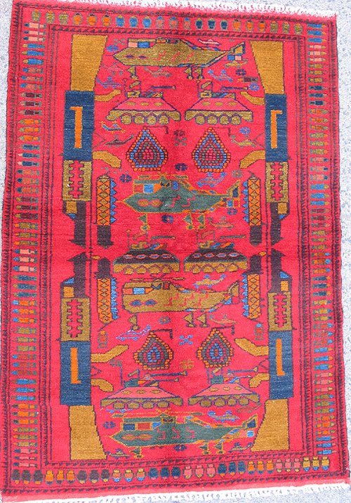 Afghani Battle Carpets