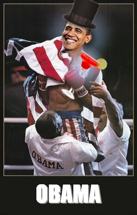 My interpretation of the "Obama Hype", inspired by a blog from Jen Lancaster, author of "Bitter is the New Black".