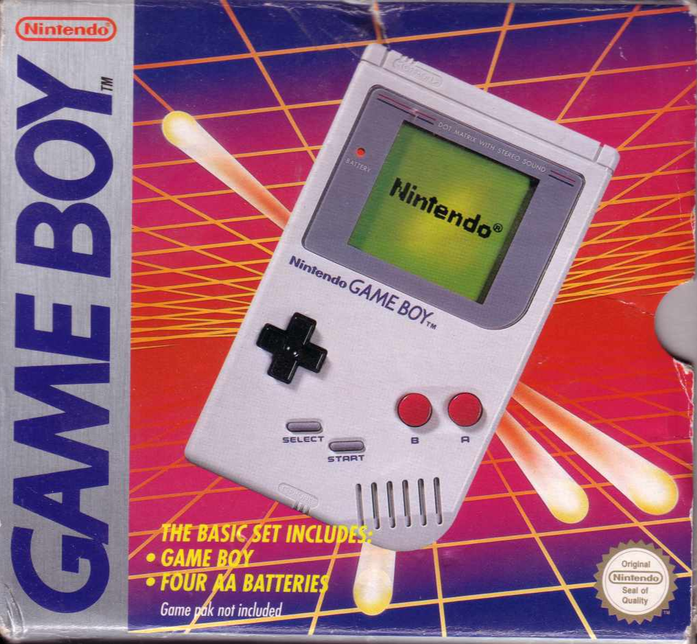 1989: Game Boy. was: $189.95<br> <a href="http://www.amazon.com/gp/product/B00005B8G1/ref=as_li_ss_tl?ie=UTF8&camp=1789&creative=390957&creativeASIN=B00005B8G1&linkCode=as2&tag=ebaumsworld0f-20"target="_blank">BUY IT NOW: $200.00</a>