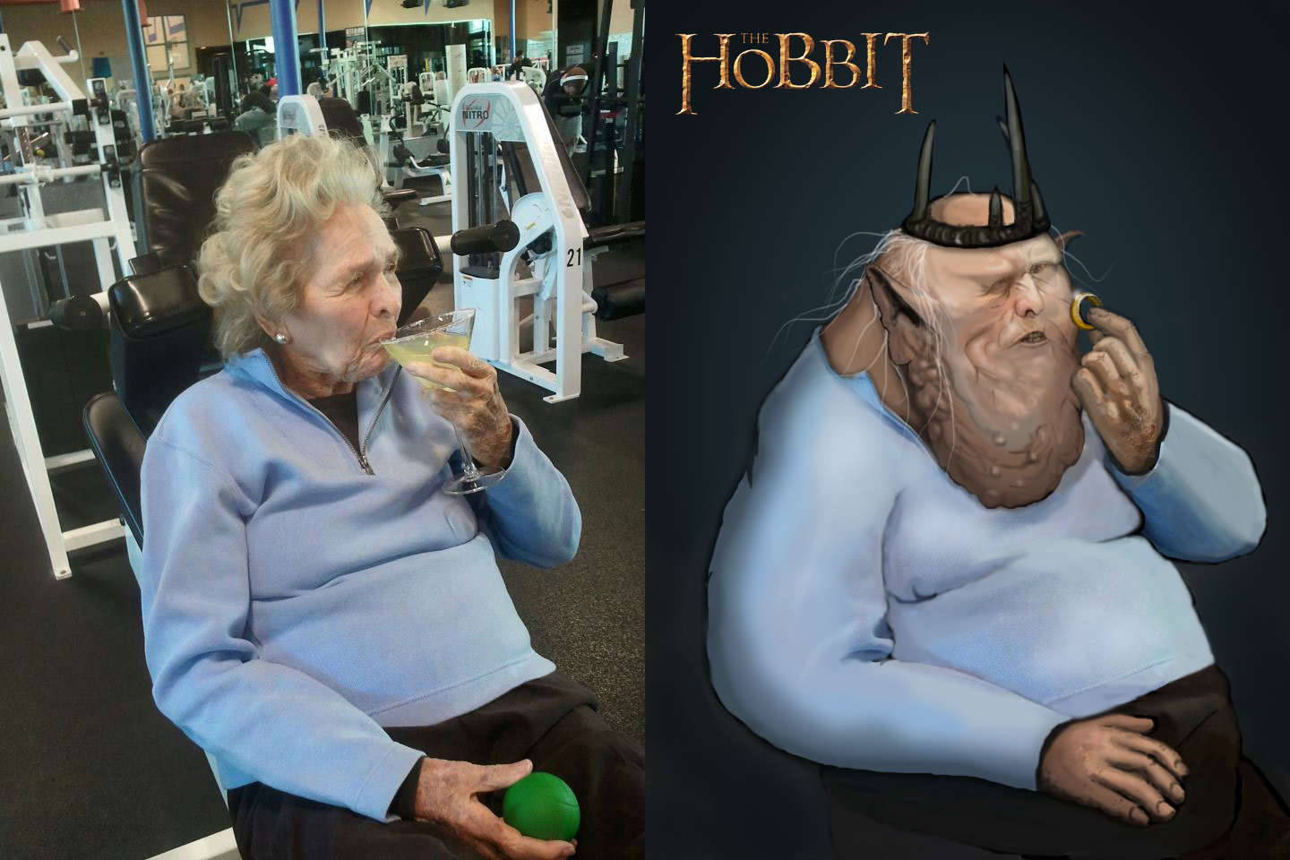 granny workout - Hobbit