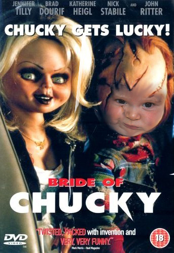 movie bride of chucky - And Jennifer Brad Katherine Nick Tilly Dourif Heigl Stabile John Ritter Chucky Gets Lucky! Beide Of Chucky Dvd Twisted Packed with invention and Very Very Funny." Oto Hart MerreHut Magazine