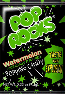 pop rocks candy wrapper - Rocks Je The Gcan Watermelon Artificially Flavored Popping Candy Explosion Net Wt. 0.33 oz 9.39