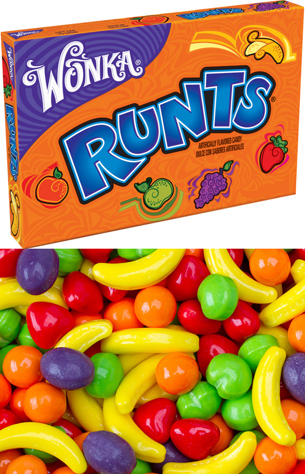 old candies from the 90s - Wonka Runts