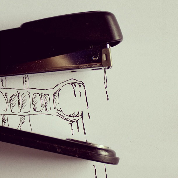 Everyday Objects into Creative Illustrations