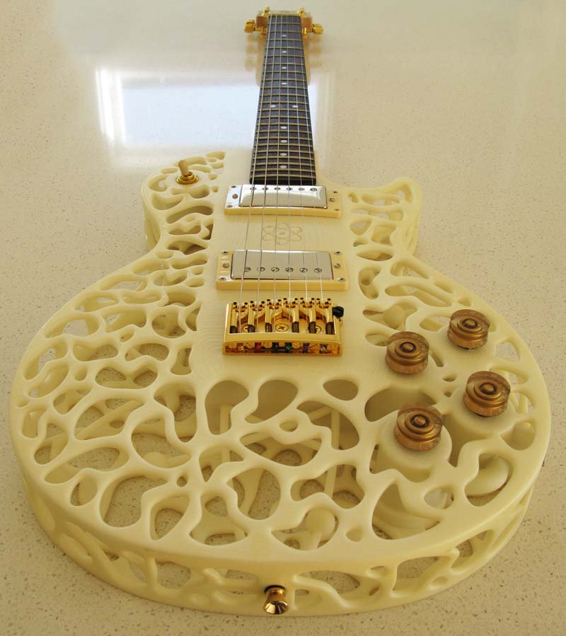 Olaf Diegel's "3D Guitar."