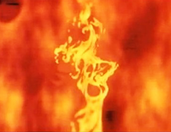 In The Hunchback of Notre Dame a womans naked body can be seen in flames during Esmereldas fire dance