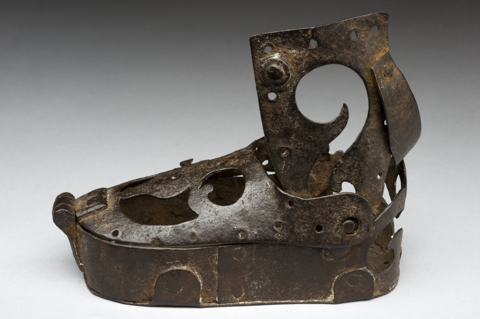 Child's ankle support (orthopedic shoe), Italy, 1501-1600.