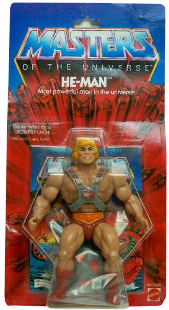 He-Man and the Masters of the Universe Action Figures, 1982.