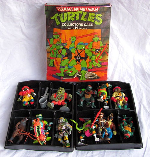 Teenage Mutant Ninja Turtles Action Figures, 1988.
