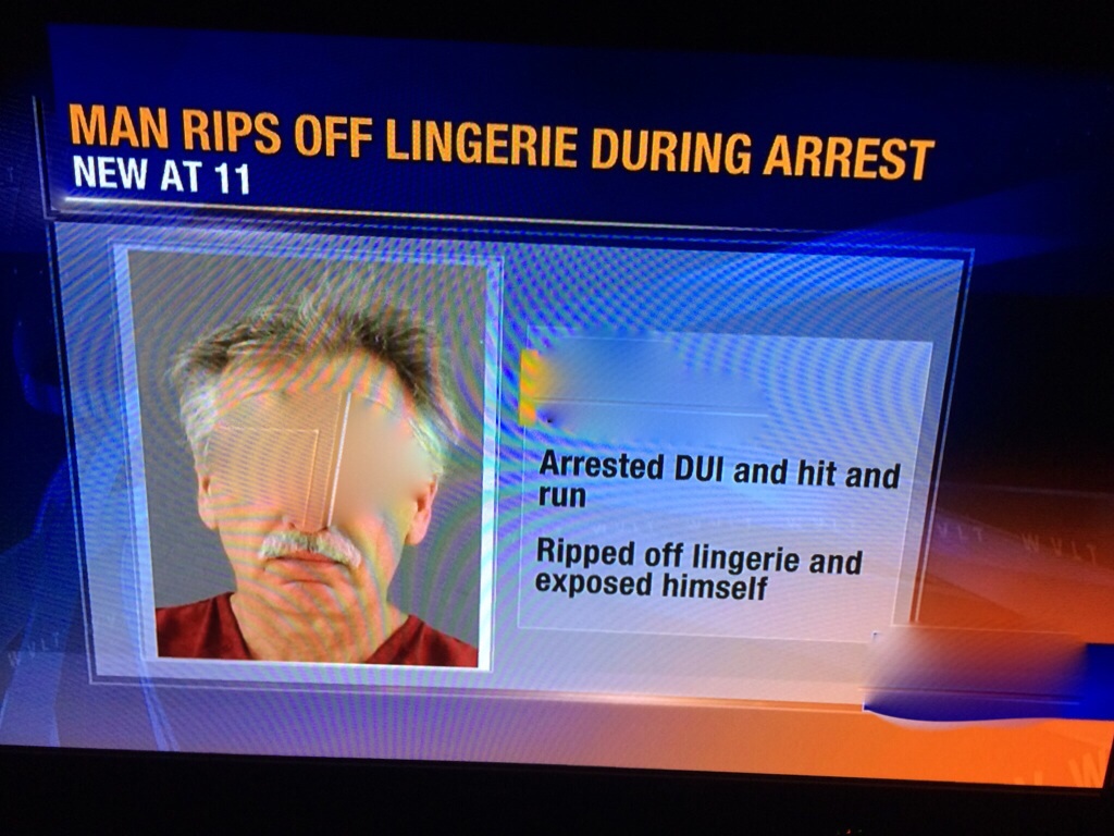 A DUI combined with hit and run is really bad, but the strip show puts this over the top.