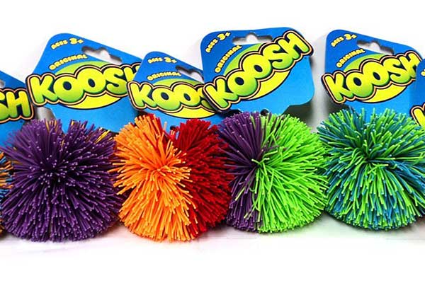 Koosh - This is basically a remixed rubber band ball. It was marketed towards kids who liked bright colors, so I was in. While it certainly was a kids toy, the center was hard as shit if it pegged you in the nose, and had the capabilities to dish out a mean nose blead…I’m speaking from personal experience.