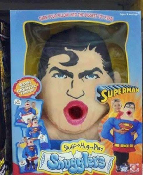 inappropriate childrens toys - Ferrouselos No Debiggestolevo Now! Gigado Scuperman Stuff Hug Play Shurg kiss