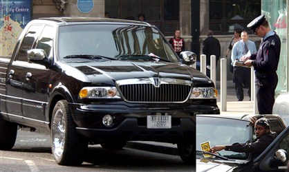 Footballers and their 4x4's