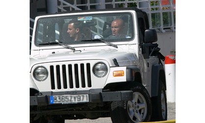 Footballers and their 4x4's