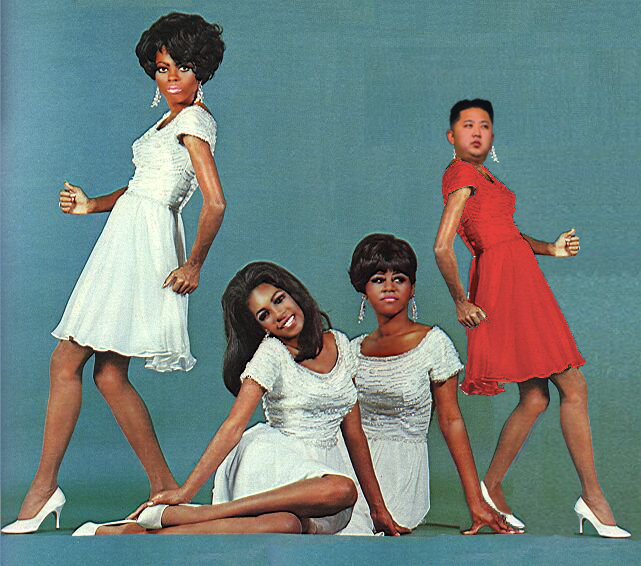 Kim Jong Un enjoyed a brief stint as leader of the Supremes before losing that title to a much larger and more sexy Diana Ross.