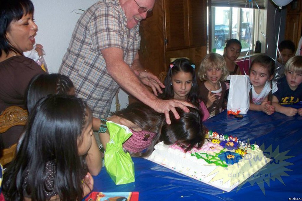 After trying to blow out the candles for about 3 minutes straight, Grandpa steps up and takes charge.