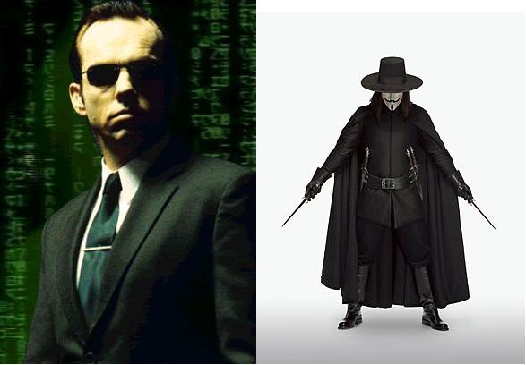 Hugo Weaving - The Matrix/V For Vendetta