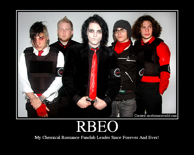 My Chemical Romance Fanclub Leader Since Forever And Ever!