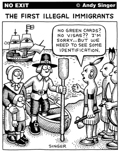 Funny captions of illegal immigrants