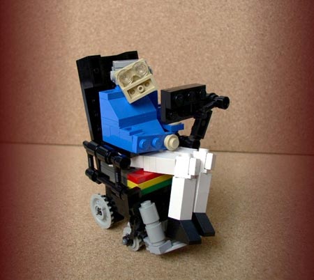 Stephen Hawking In LEGO Form