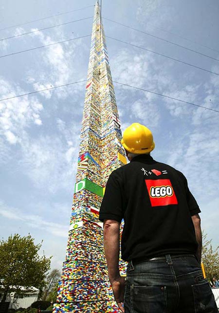 Tallest LEGO Tower Is Pretty Tall, But Wired