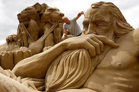 Extraordinary Sand Sculptures