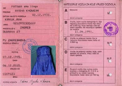 Most Bizarre ID Cards and Passport Photos