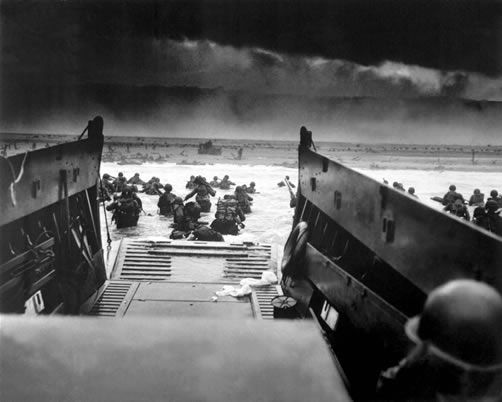 Arriving in France on D-Day