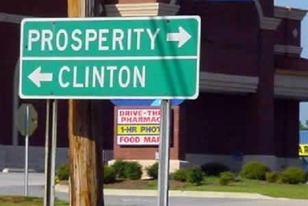 It's either Prosperity or Clinton in Newberry, SC, USA
