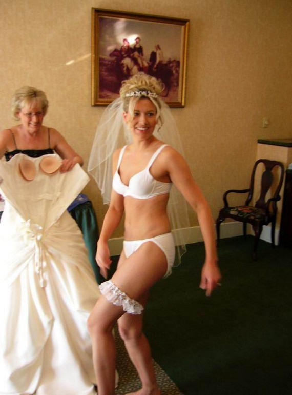 Sexually Provacative photos of brides!!2