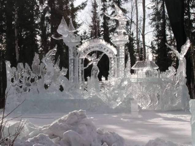 Amazing Ice Sculptures!