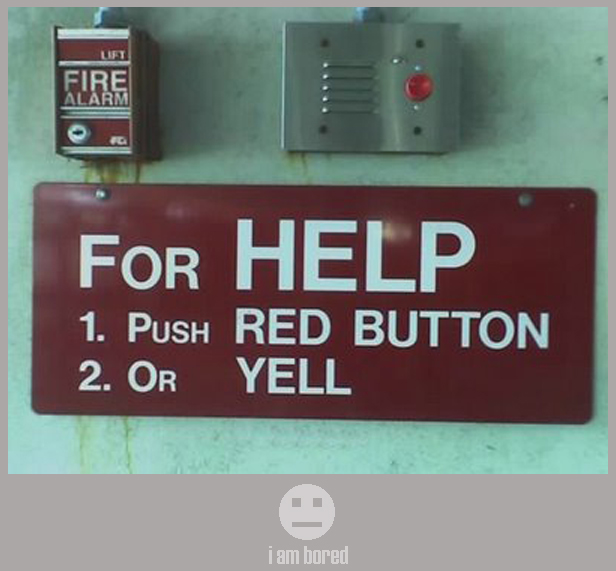 Push Red Button Pic. If red button doesnt work, you have one more option.