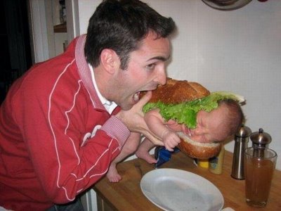 eat a baby