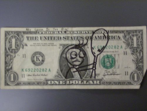 Somethins Funny about this Money!
