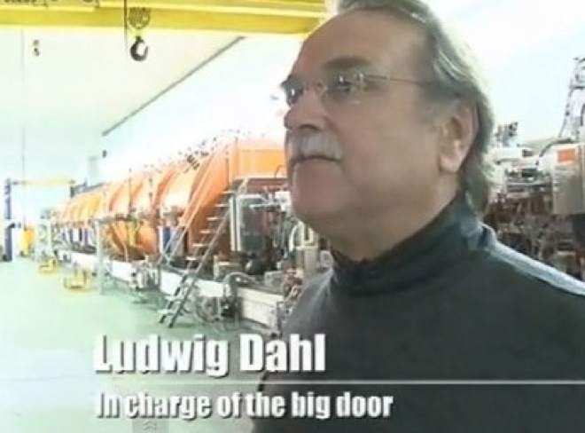 ludwig dahl - Ludwig Dahl In charge of the big door
