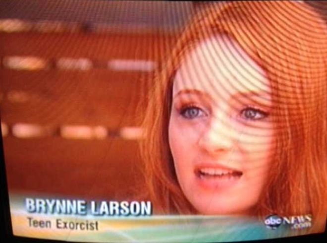 weird job titles - Brynne Larson Teen Exorcist oben