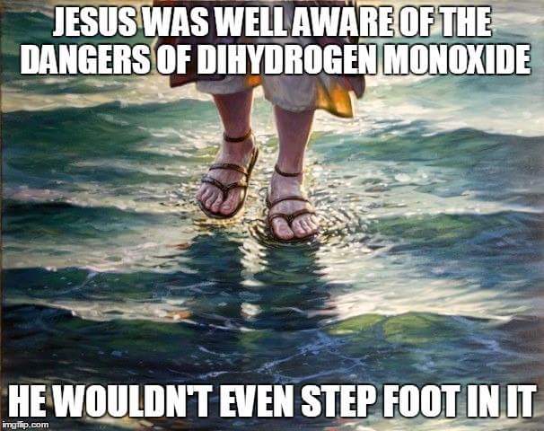 PSA: Dihydrogen Monoxide awareness