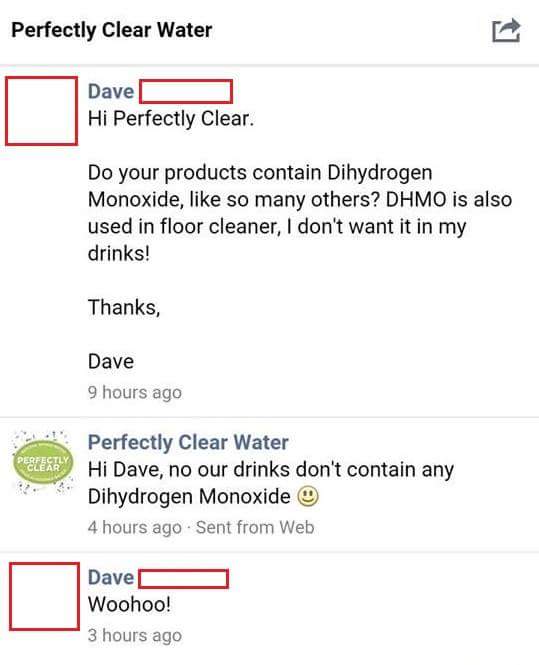 PSA: Dihydrogen Monoxide awareness