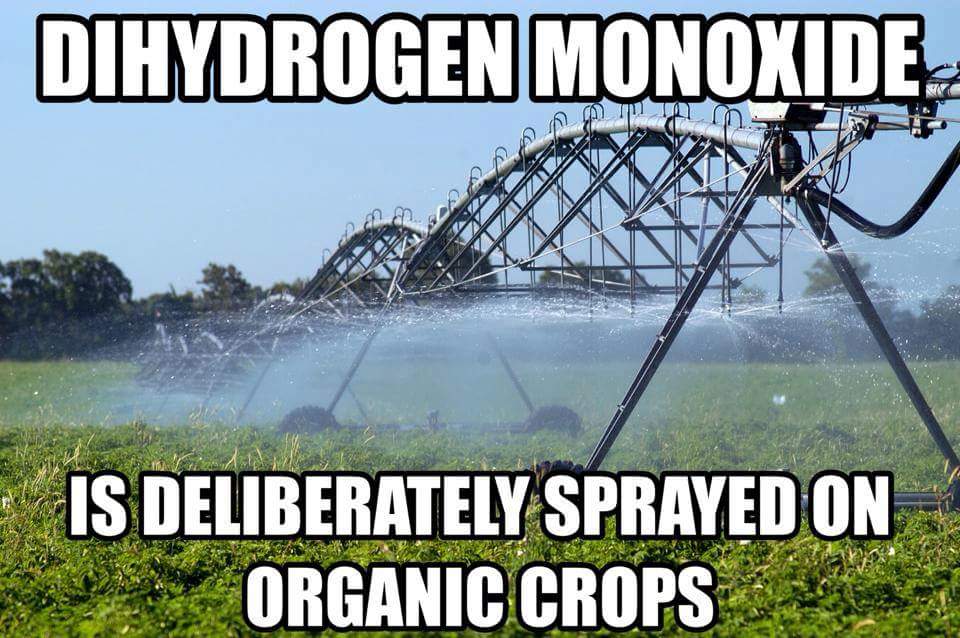 PSA: Dihydrogen Monoxide awareness