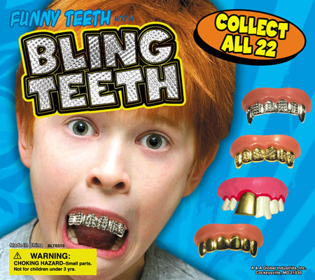 kid grillz teeth - Funny Teeth Collect All 22 Bling Geeth starts Eltede A Warning Choking HazardSmall parts. Not for children under 3 yrs.