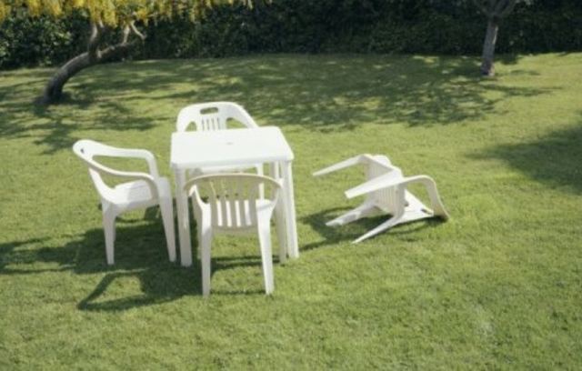 Picture of the devastation after the earthquake in London, Ontario.
